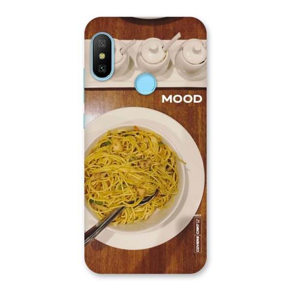 Hogging Mood Back Case for Redmi 6 Pro