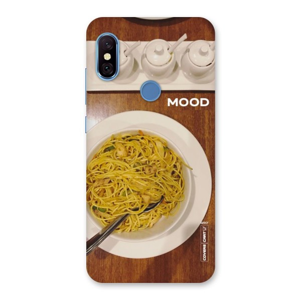 Hogging Mood Back Case for Redmi Note 6 Pro