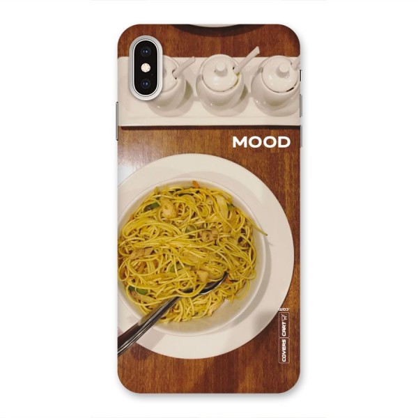 Hogging Mood Back Case for iPhone XS Max