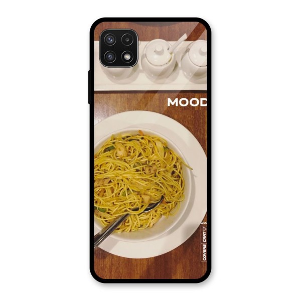 Hogging Mood Glass Back Case for Galaxy A22 5G