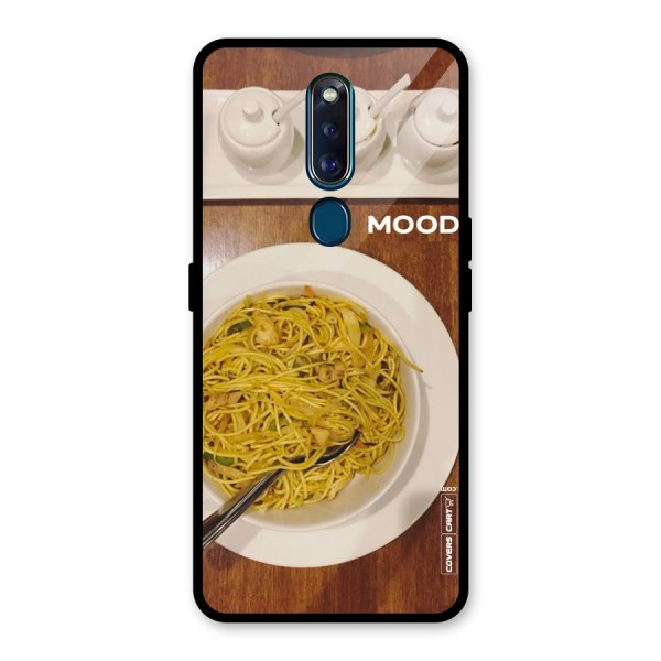 Hogging Mood Glass Back Case for Oppo F11 Pro