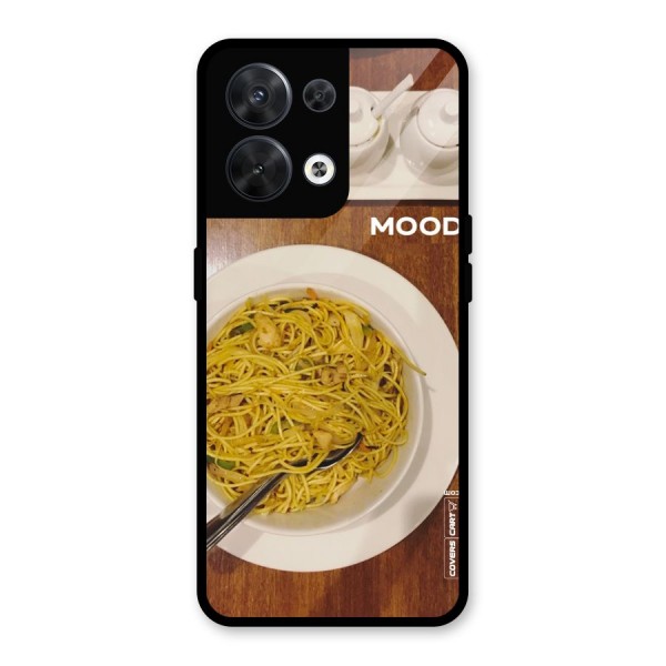 Hogging Mood Glass Back Case for Oppo Reno8 5G