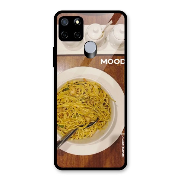 Hogging Mood Glass Back Case for Realme C12