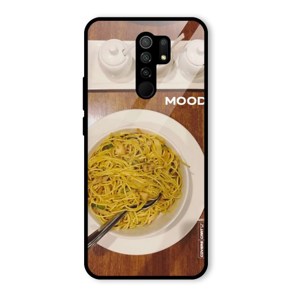 Hogging Mood Glass Back Case for Redmi 9 Prime