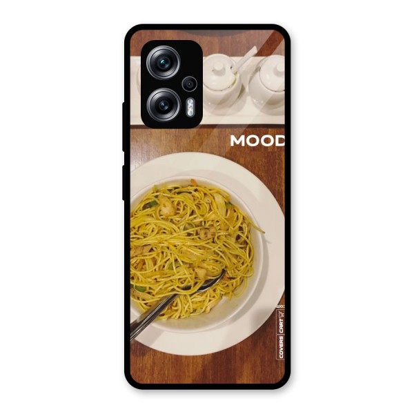 Hogging Mood Glass Back Case for Redmi K50i