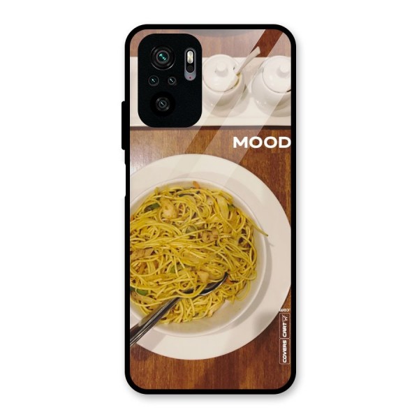 Hogging Mood Glass Back Case for Redmi Note 10