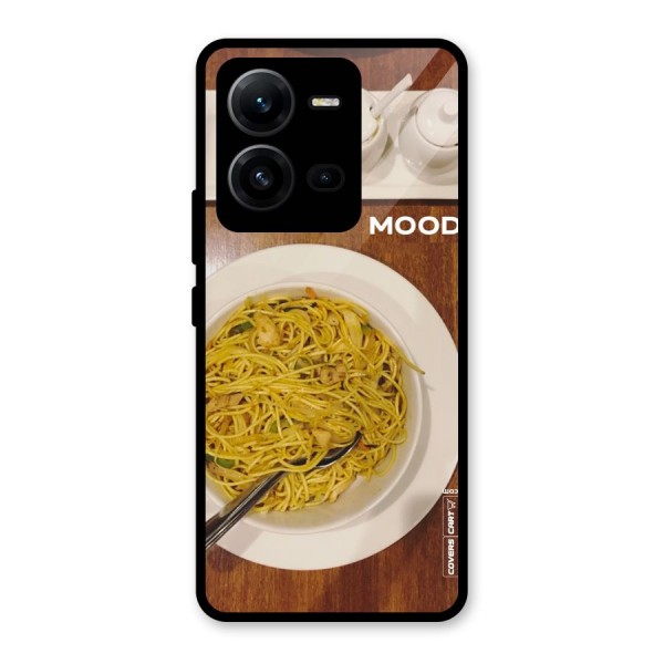 Hogging Mood Glass Back Case for Vivo V25