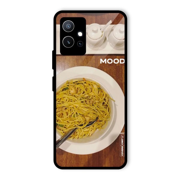 Hogging Mood Glass Back Case for Vivo iQOO Z6