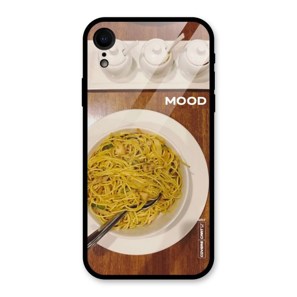 Hogging Mood Glass Back Case for XR