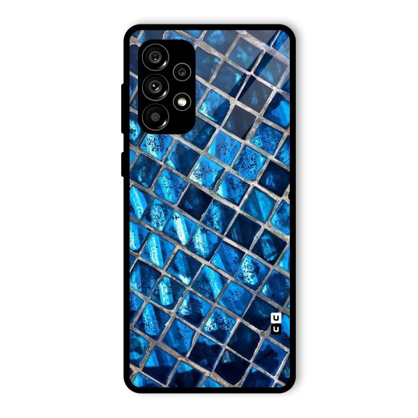Home Tiles Design Glass Back Case for Galaxy A73 5G