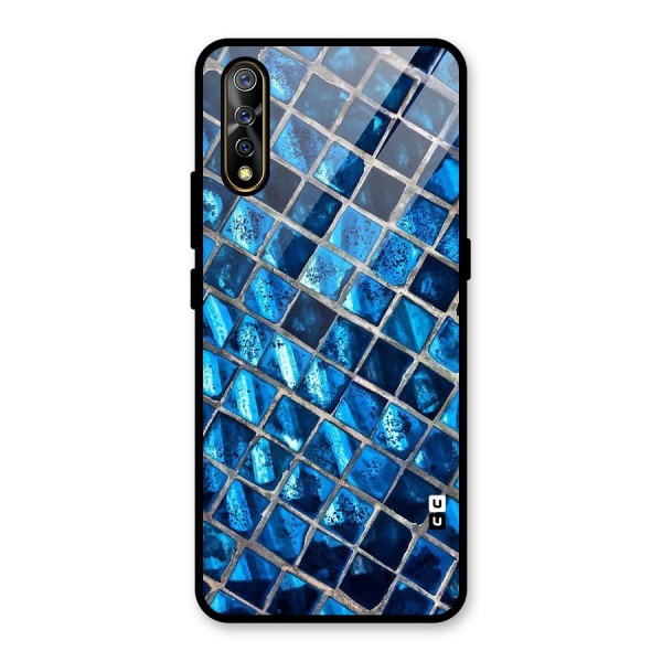 Home Tiles Design Glass Back Case for Vivo Z1x