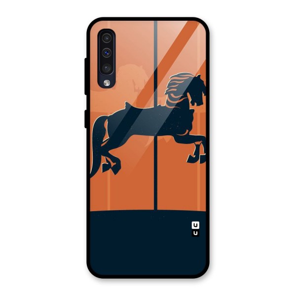 Horse Glass Back Case for Galaxy A50s