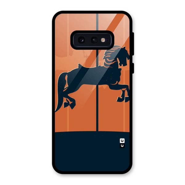 Horse Glass Back Case for Galaxy S10e