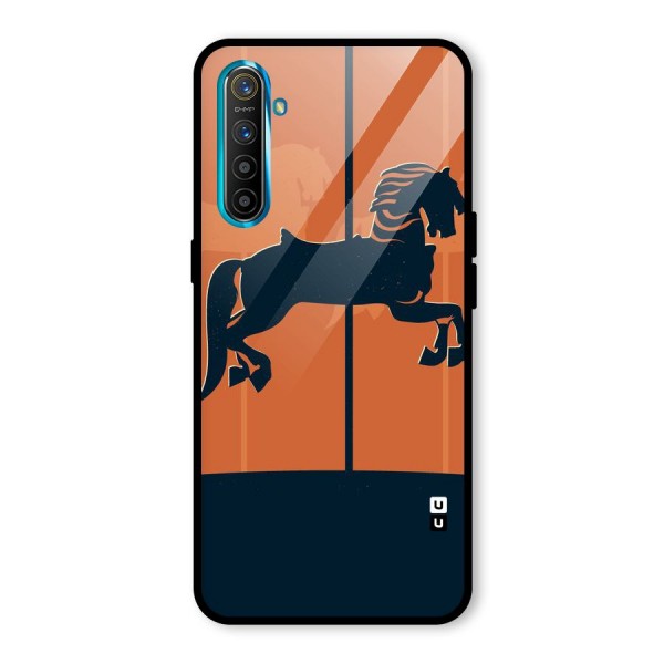 Horse Glass Back Case for Realme XT