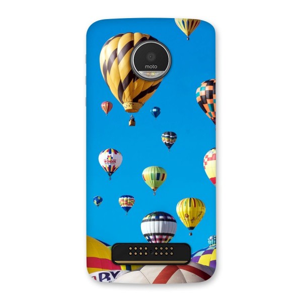 Hot Air Baloons Back Case for Moto Z Play