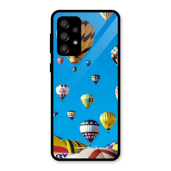 Hot Air Baloons Glass Back Case for Galaxy A32