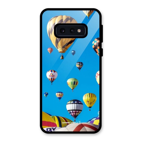 Hot Air Baloons Glass Back Case for Galaxy S10e