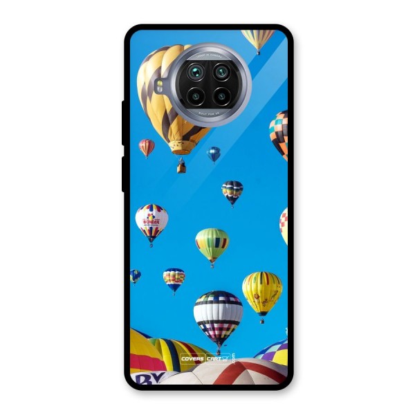 Hot Air Baloons Glass Back Case for Mi 10i