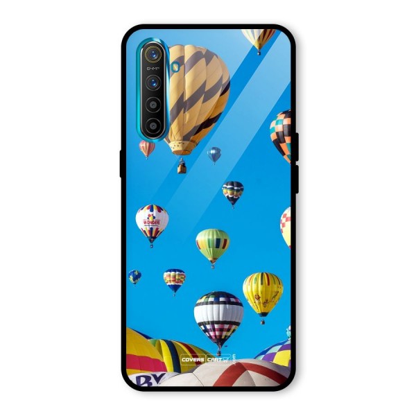 Hot Air Baloons Glass Back Case for Realme XT