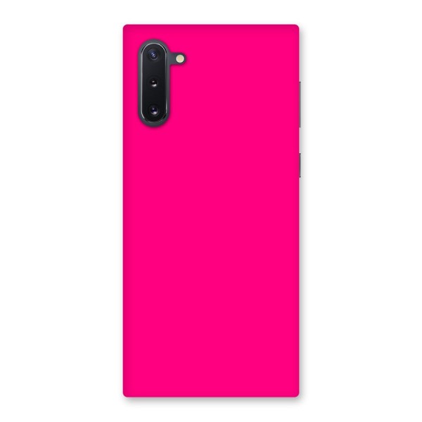 Hot Pink Back Case for Galaxy Note 10