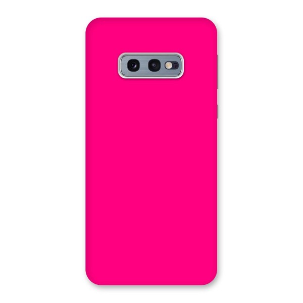 Hot Pink Back Case for Galaxy S10e