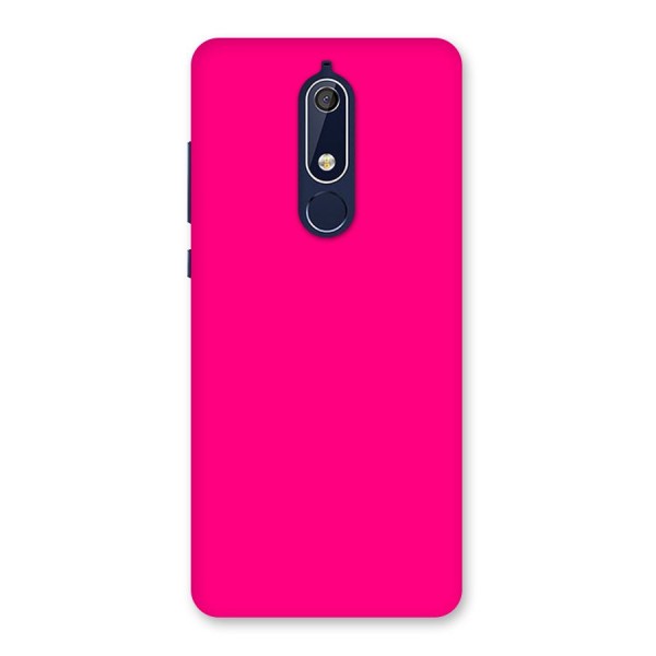 Hot Pink Back Case for Nokia 5.1