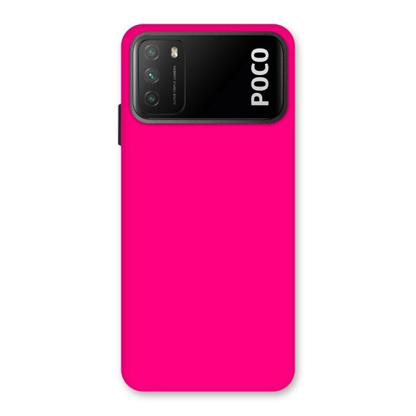 Hot Pink Back Case for Poco M3