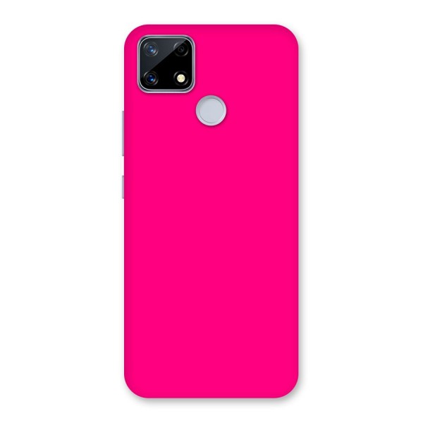 Hot Pink Back Case for Realme Narzo 20