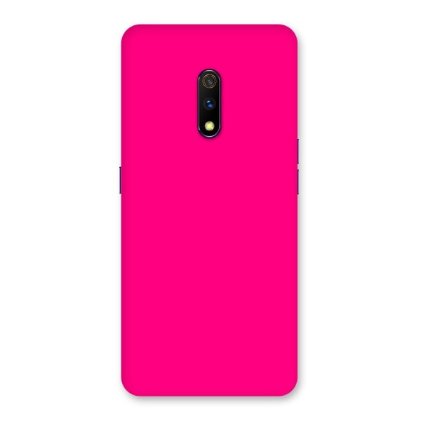 Hot Pink Back Case for Realme X