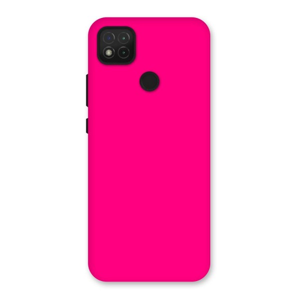 Hot Pink Back Case for Redmi 9