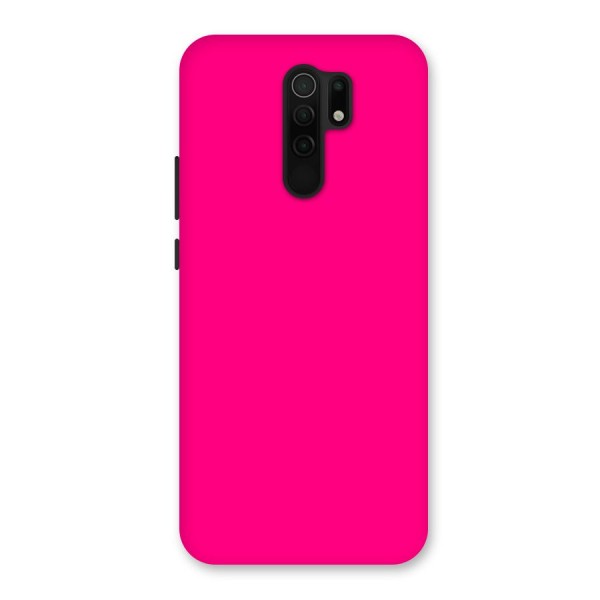 Hot Pink Back Case for Redmi 9 Prime