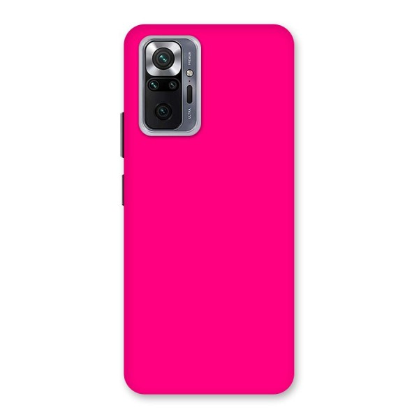 Hot Pink Back Case for Redmi Note 10 Pro