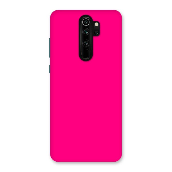 Hot Pink Back Case for Redmi Note 8 Pro