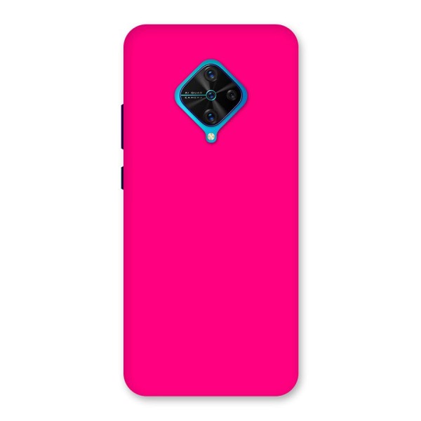 Hot Pink Back Case for Vivo S1 Pro