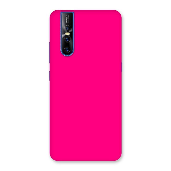 Hot Pink Back Case for Vivo V15 Pro