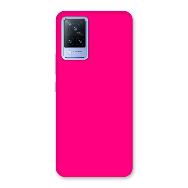 Hot Pink Back Case for Vivo V21 5G