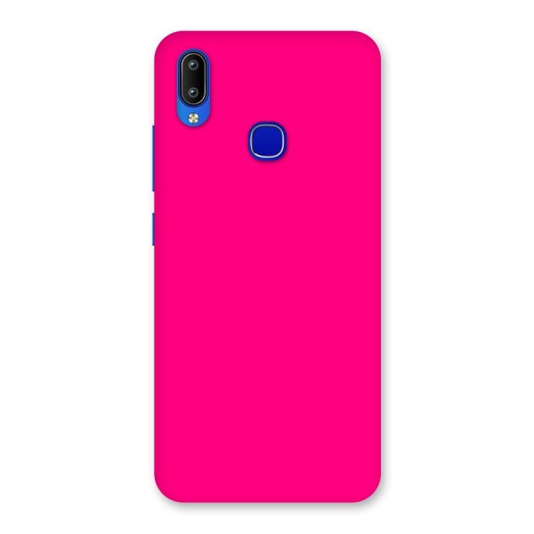 Hot Pink Back Case for Vivo Y91