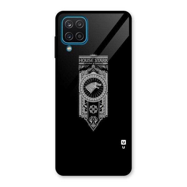 House Banner Glass Back Case for Galaxy A12