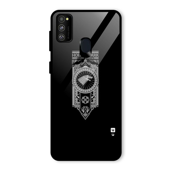 House Banner Glass Back Case for Galaxy M21