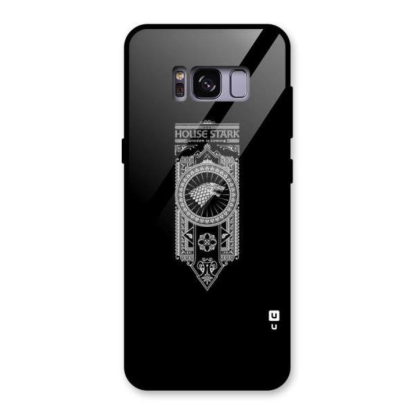 House Banner Glass Back Case for Galaxy S8