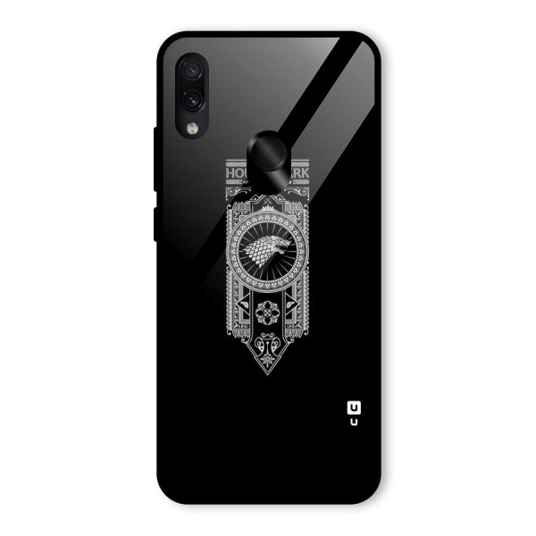 House Banner Glass Back Case for Redmi Note 7S