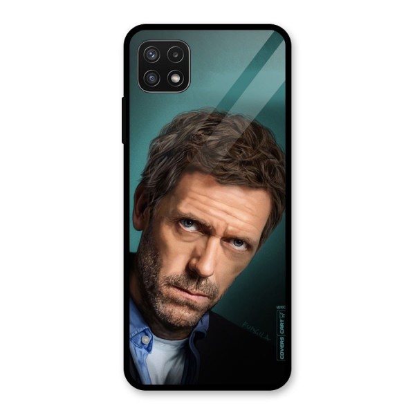 House MD Glass Back Case for Galaxy A22 5G