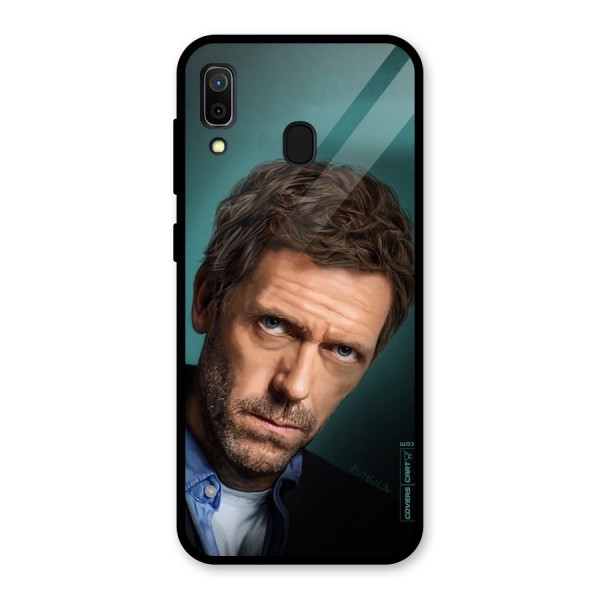 House MD Glass Back Case for Galaxy A30