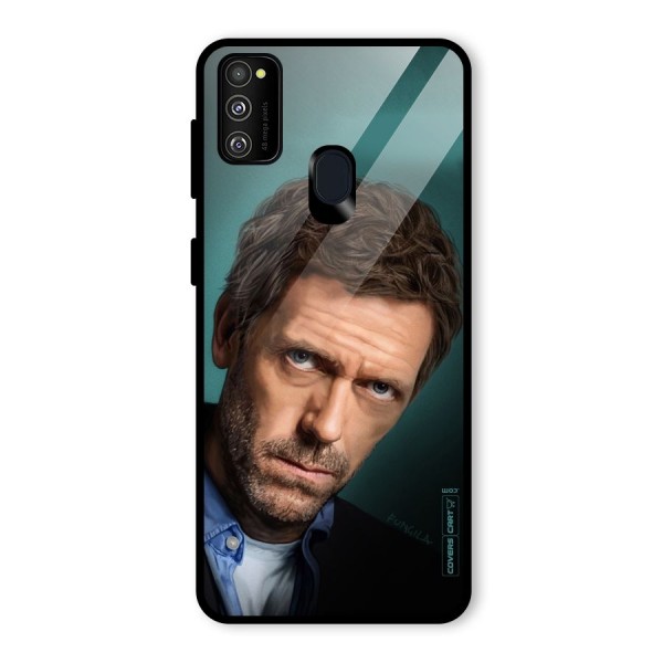 House MD Glass Back Case for Galaxy M21