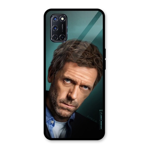 House MD Glass Back Case for Oppo A52