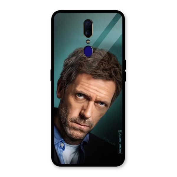 House MD Glass Back Case for Oppo F11