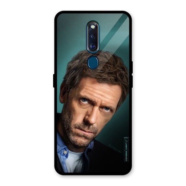 House MD Glass Back Case for Oppo F11 Pro