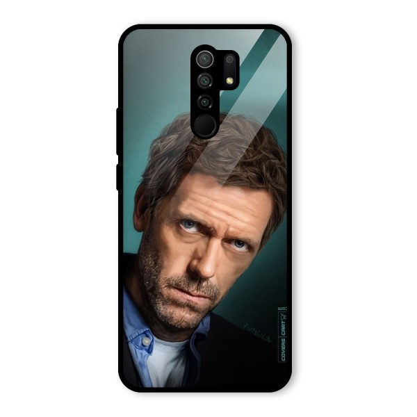 House MD Glass Back Case for Redmi 9 Prime