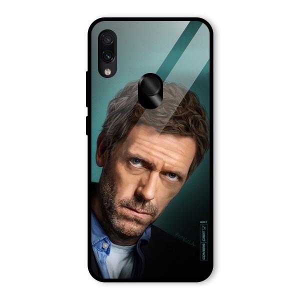 House MD Glass Back Case for Redmi Note 7