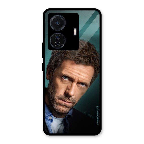 House MD Glass Back Case for Vivo T1 Pro